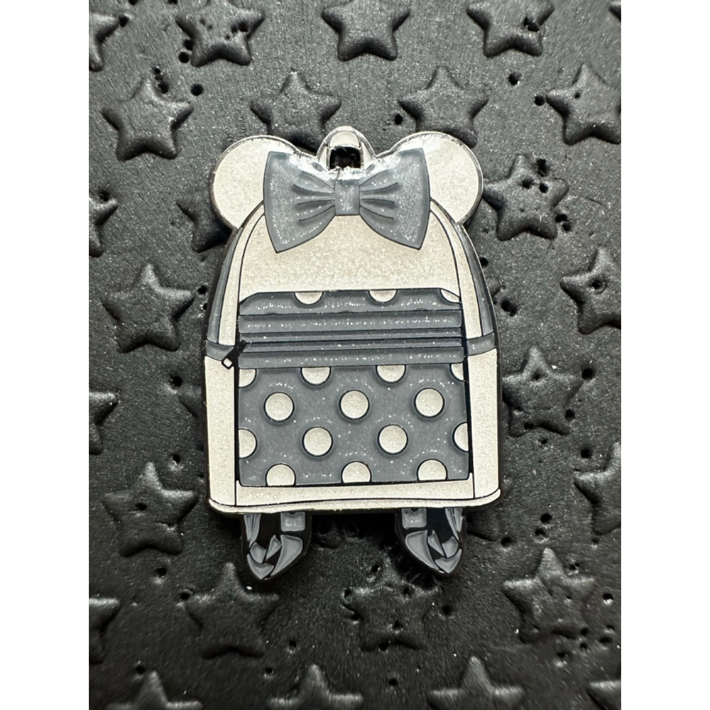 📍FINAL📍Loungefly Disney 100 Minnie Mouse Glitter Backpack Enamel Pin